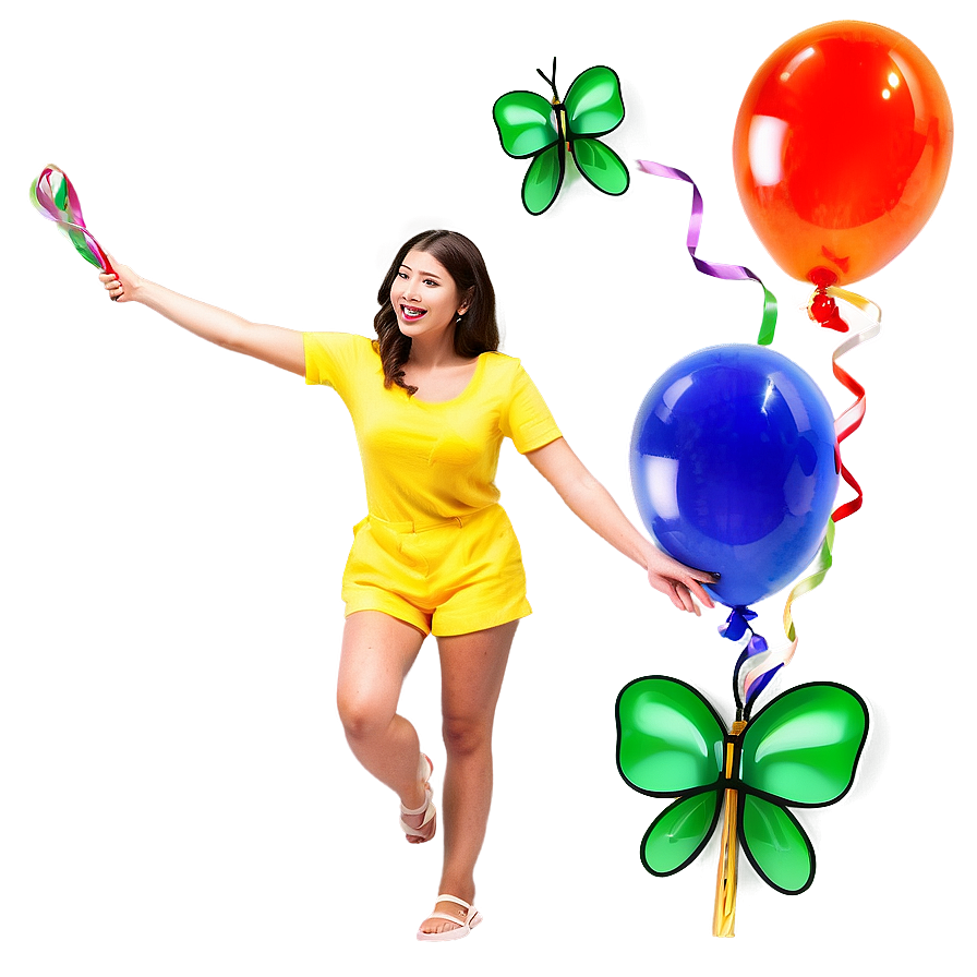 Helium Balloons PNG fri PNG with transparent background