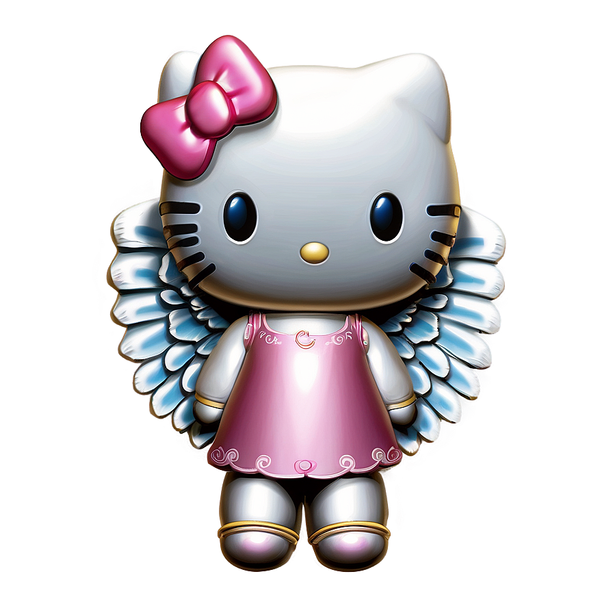 Hello Kitty Angel PNG msi85 PNG with transparent background