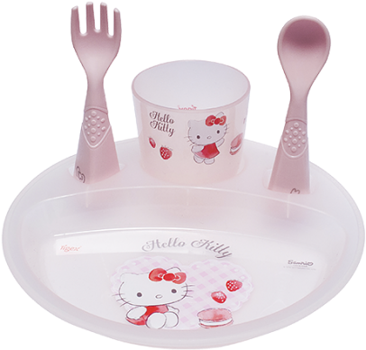 Hello Kitty Baby Crockery Set