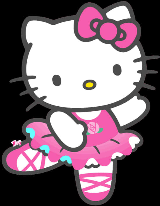 Group Png Library Free - Hello Kitty Ballet, Transparent Png