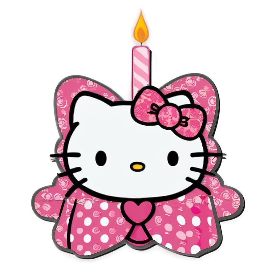 Hello Kitty Birthday PNG xxk58 PNG with transparent background