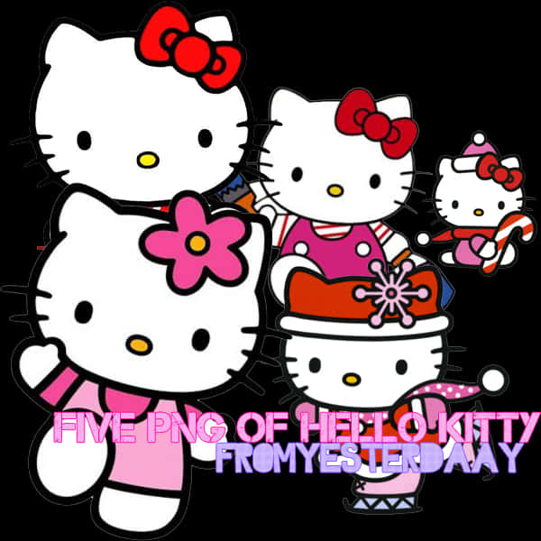 Transparent Kitty - Hello Kitty Birthday Background, HD Png Download