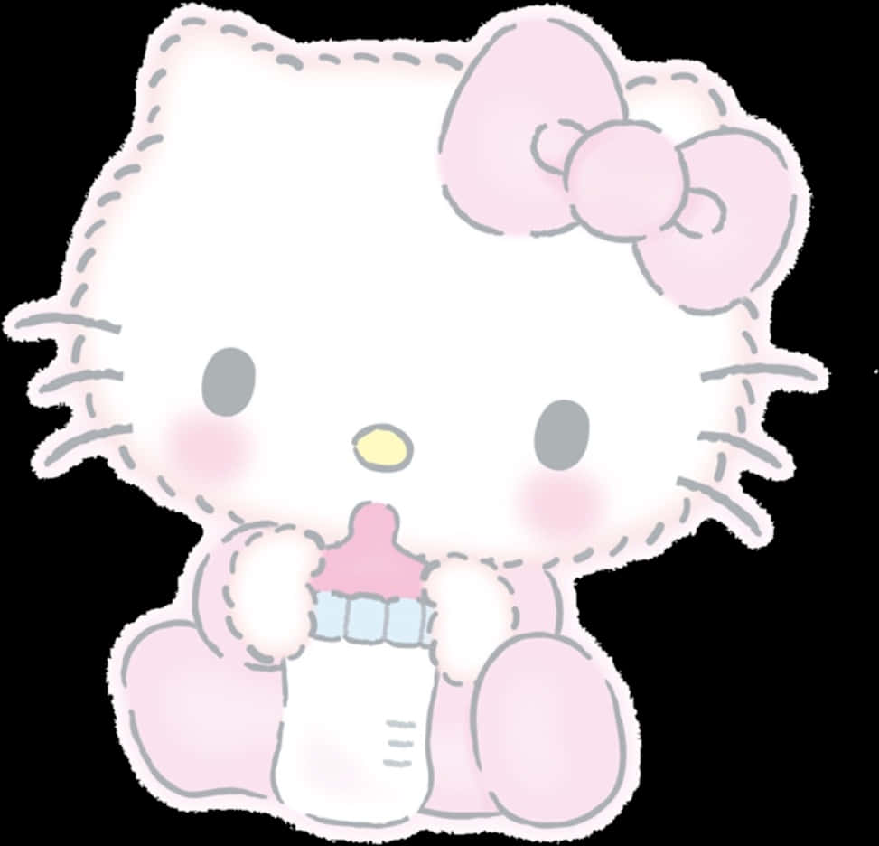 Transparent Hello Kitty Png Images - Cute Baby Hello Kitty, Png Download