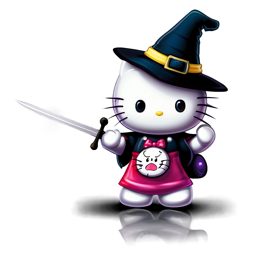 Hello Kitty Halloween PNG 04292024 PNG with transparent background