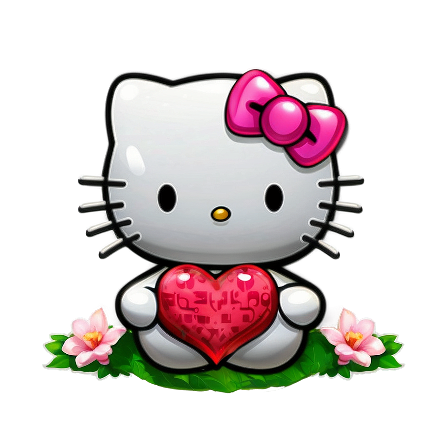 Hello Kitty Love PNG 25 PNG with transparent background