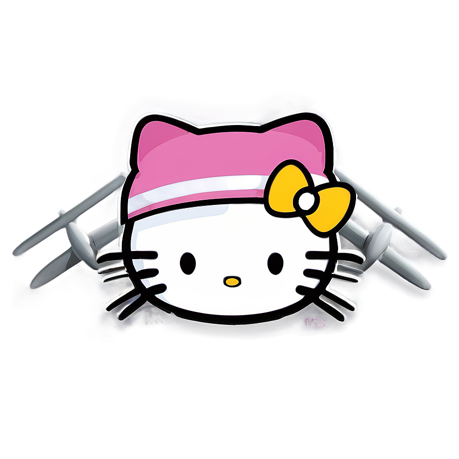 Hello Kitty Pilot Png 04292024