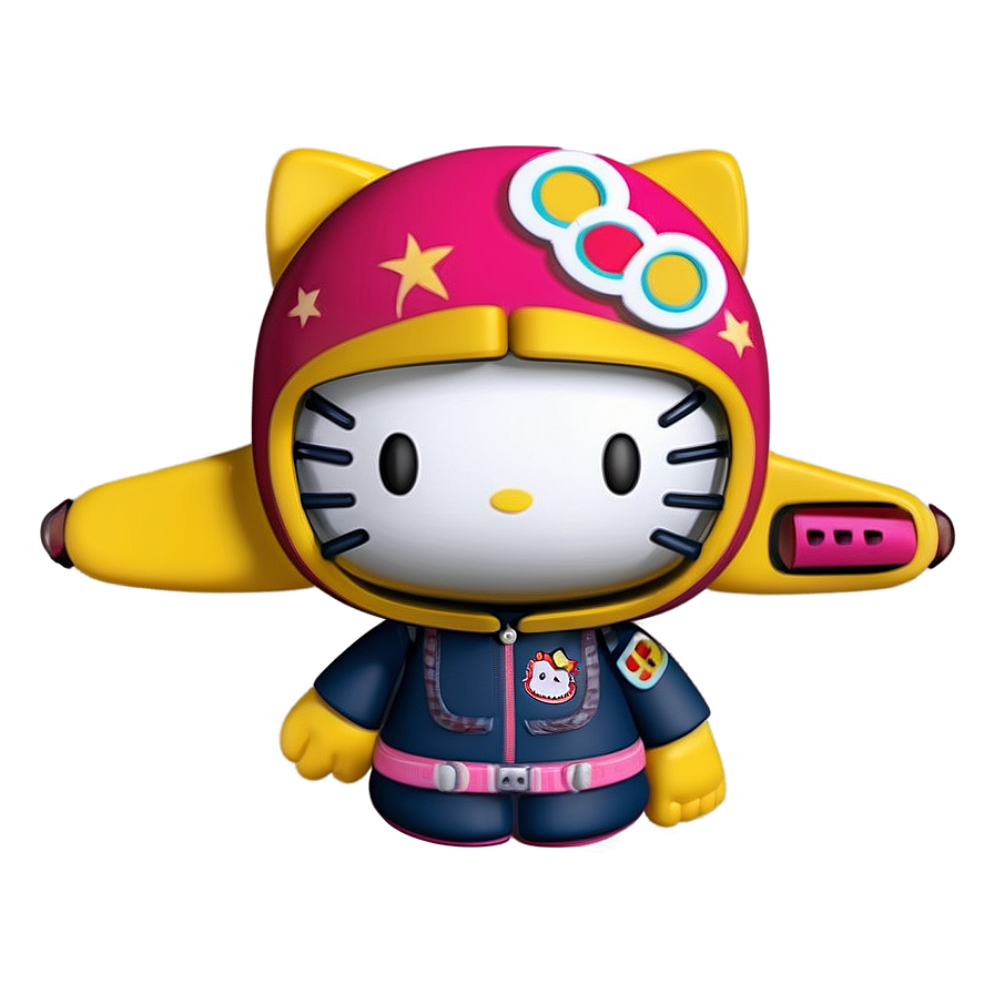 Hello Kitty Pilot Png 59