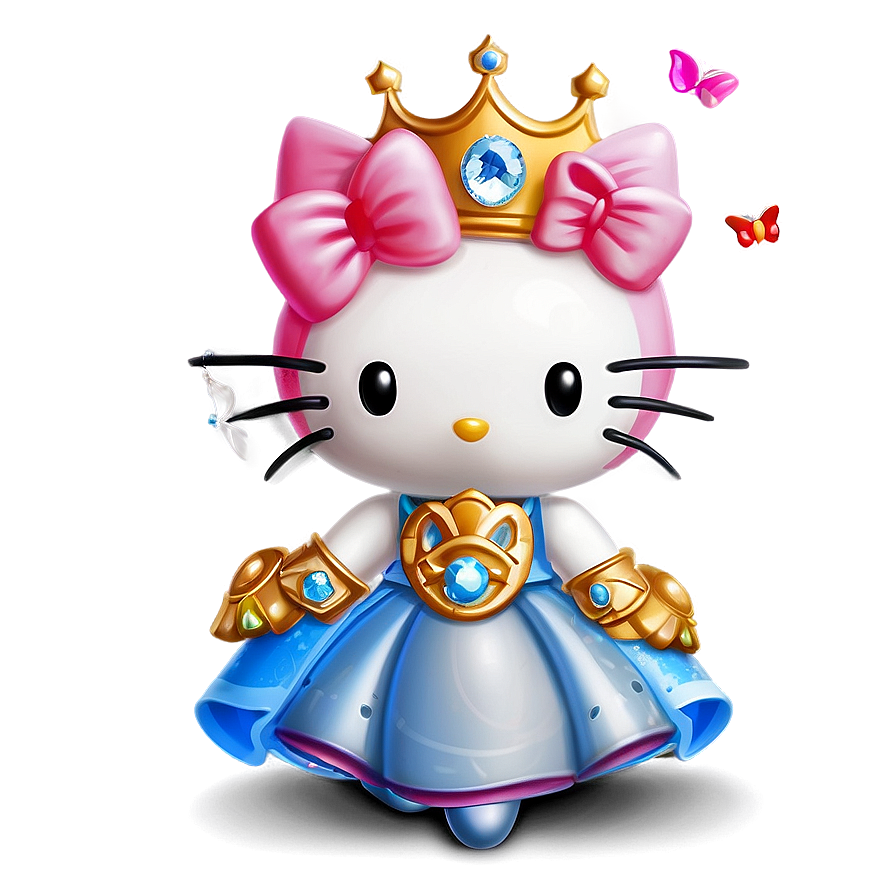 Hello Kitty Princess PNG 04292024 PNG with transparent background