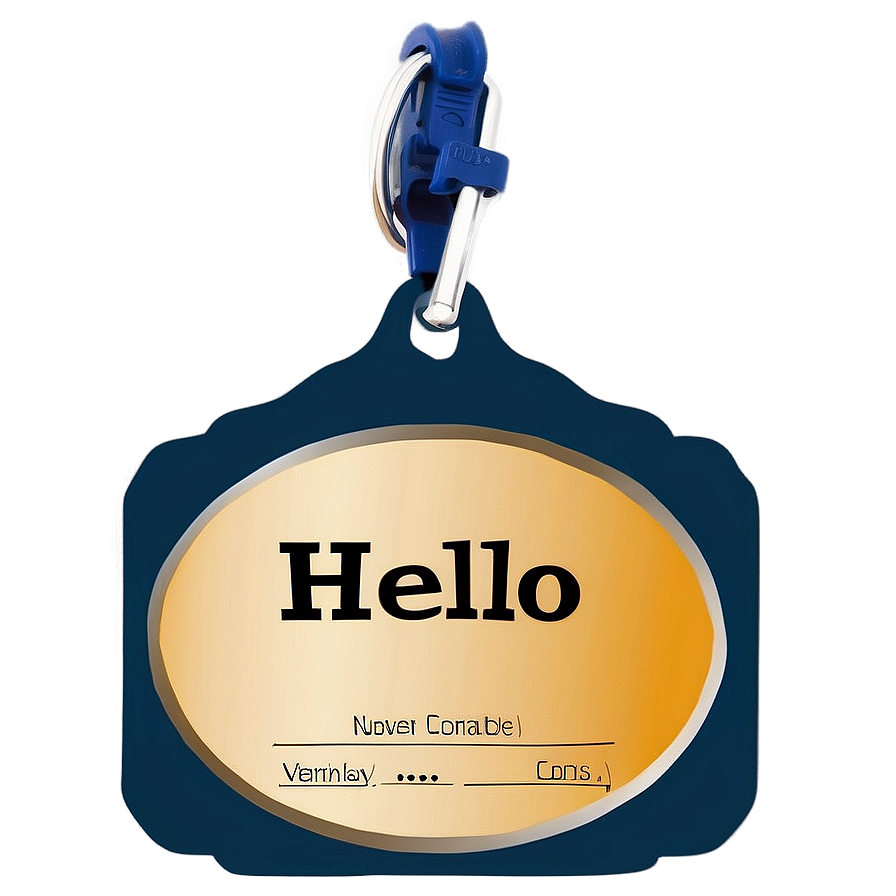 Hello My Name Is Workshop Name Tag Png Cjg57