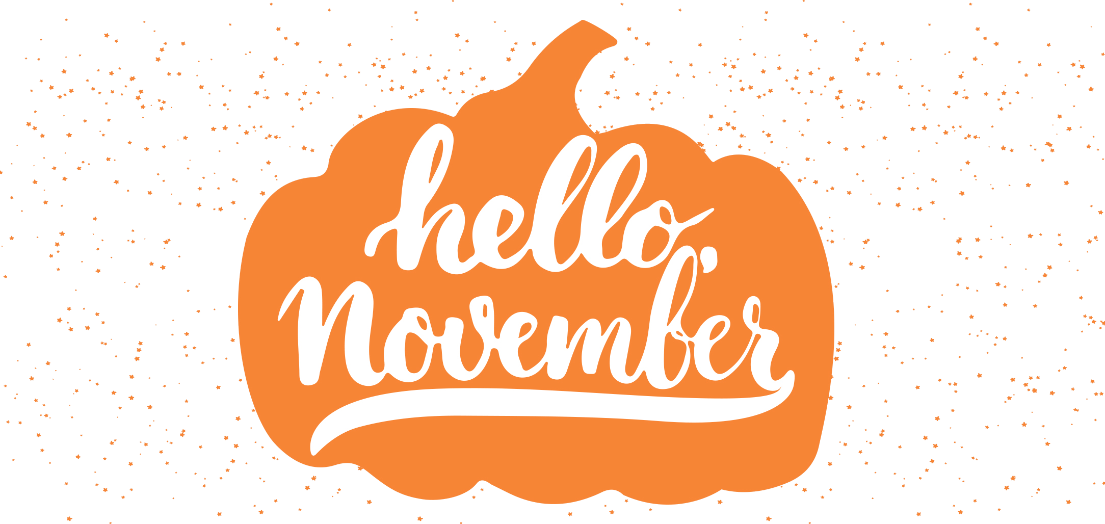 November Hello Clipart Transparent Png - Calligraphy, Png Download PNG with transparent background