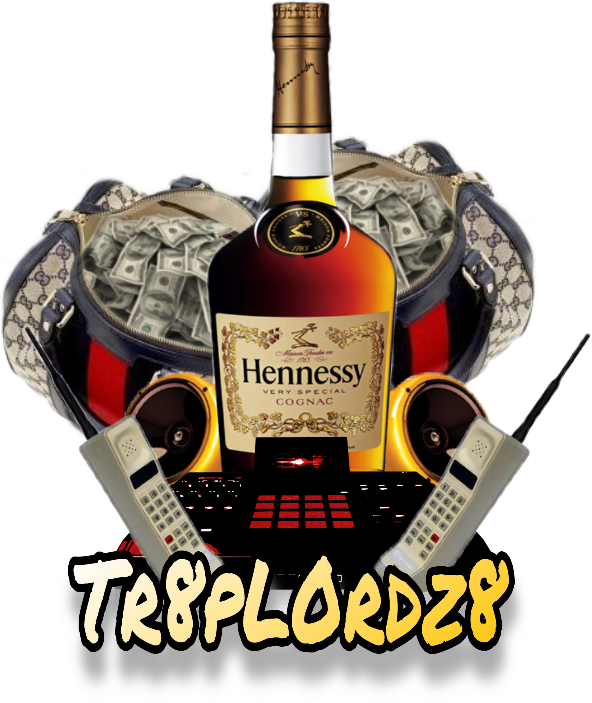 Hennessy Cognac Bottle Luxury Lifestyle Image