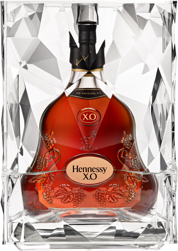 Hennessy X O Cognac Bottle