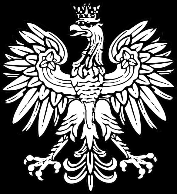 Foot Clipart Eagle - Small Polish Eagle Tattoo, HD Png Download PNG with transparent background
