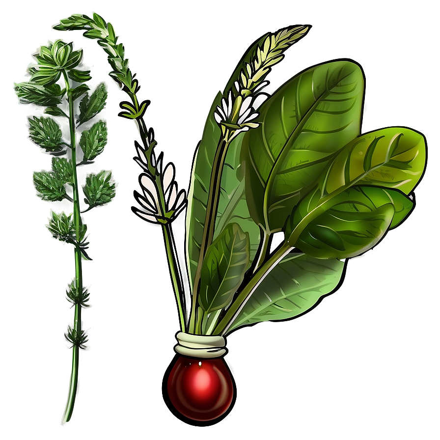 Herb Illustration Png 06272024