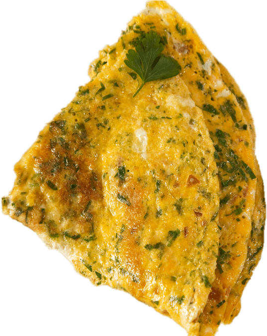 Herb Omelette Dish