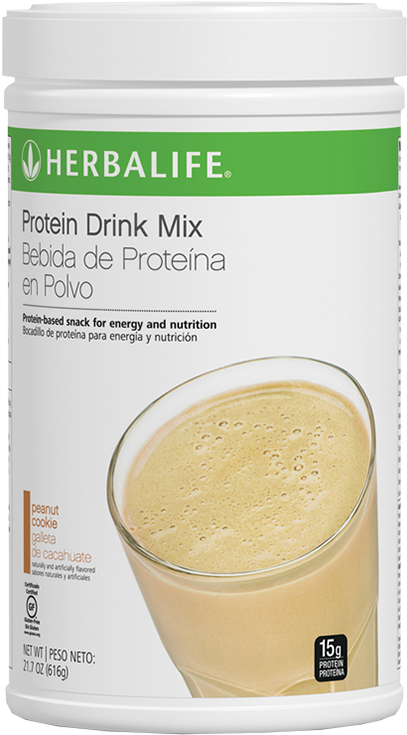 Herbalife Protein Drink Mix Peanut Cookie Flavor