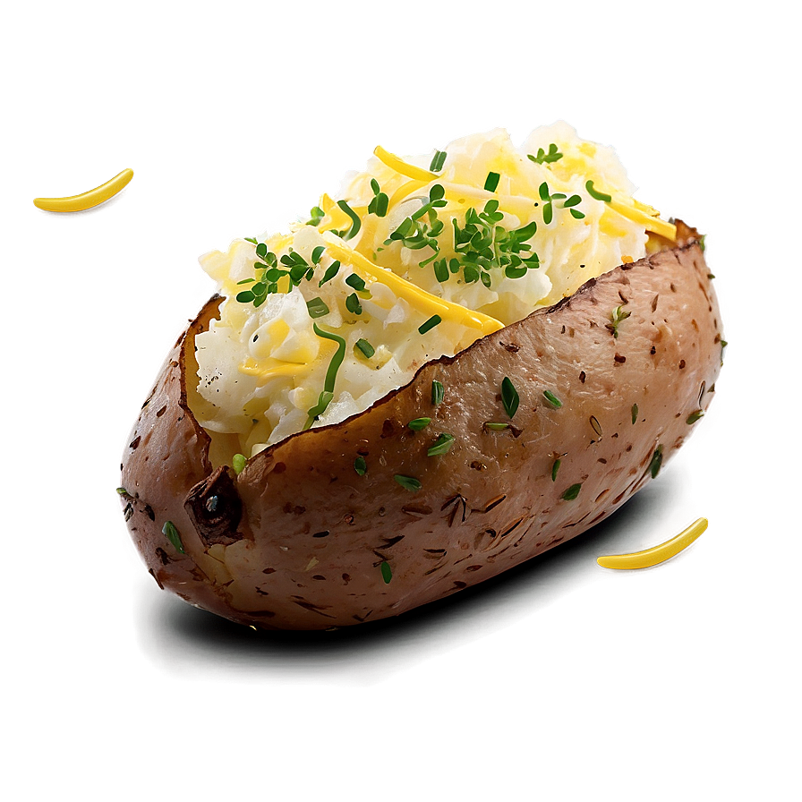 Herbed Baked Potato Png Qja