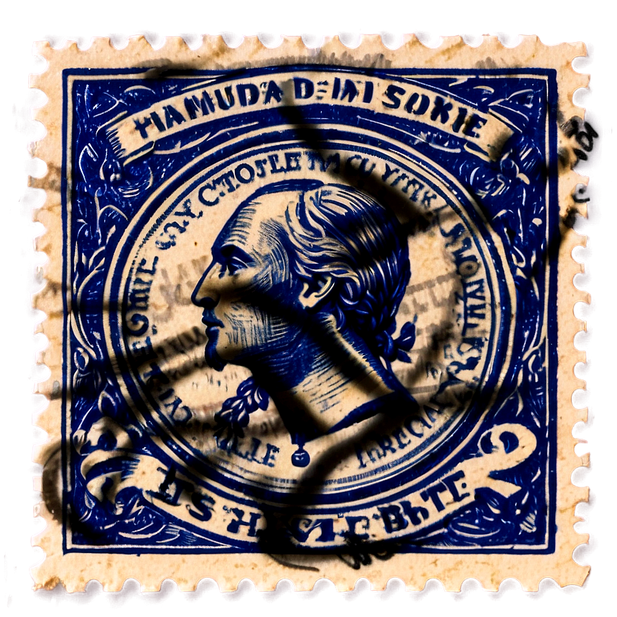 Heritage Postal Stamp Png Xhi24