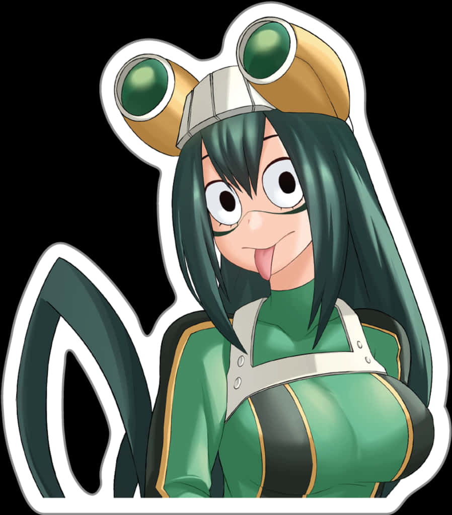 Hero Academia Tsuyu Asui, HD Png Download PNG with transparent background