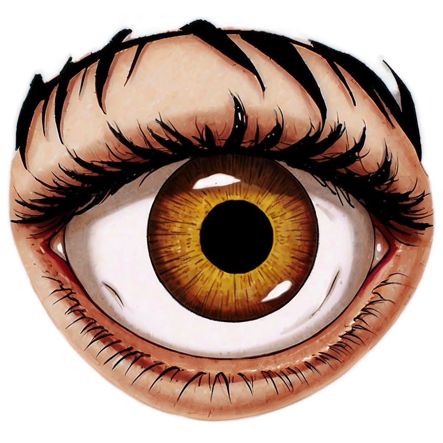 Heroic Anime Eyes Png 05252024