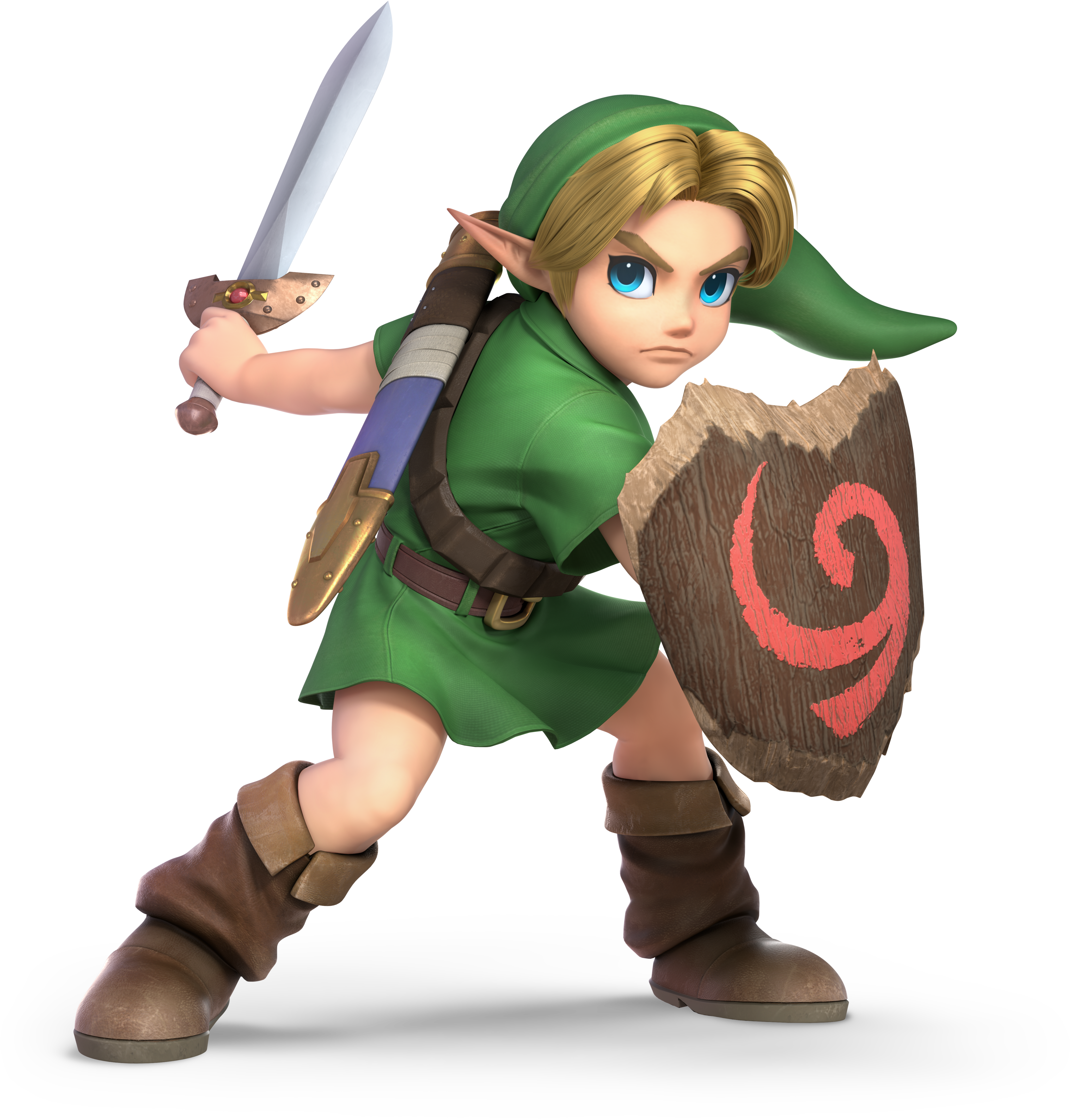 Super Smash Bros Ultimate Young Link, HD Png Download PNG with transparent background