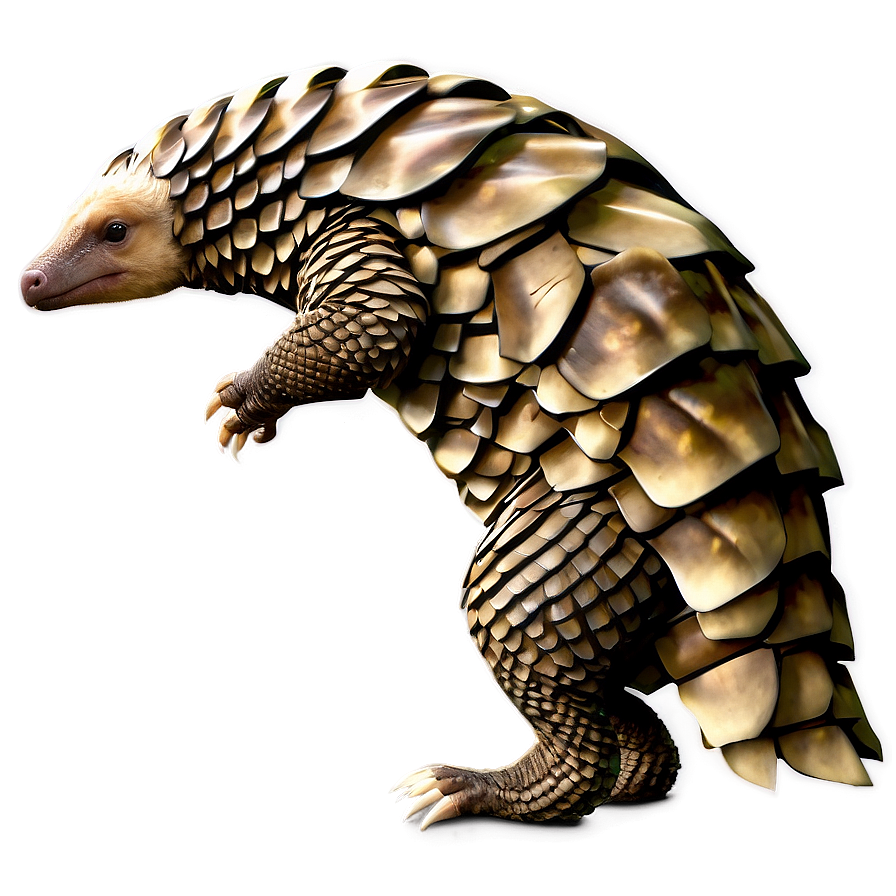 Heroic Pangolin Pose Png Vwg53