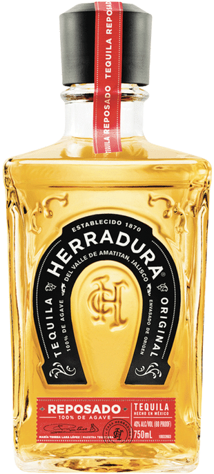 Herradura Reposado Tequila Bottle