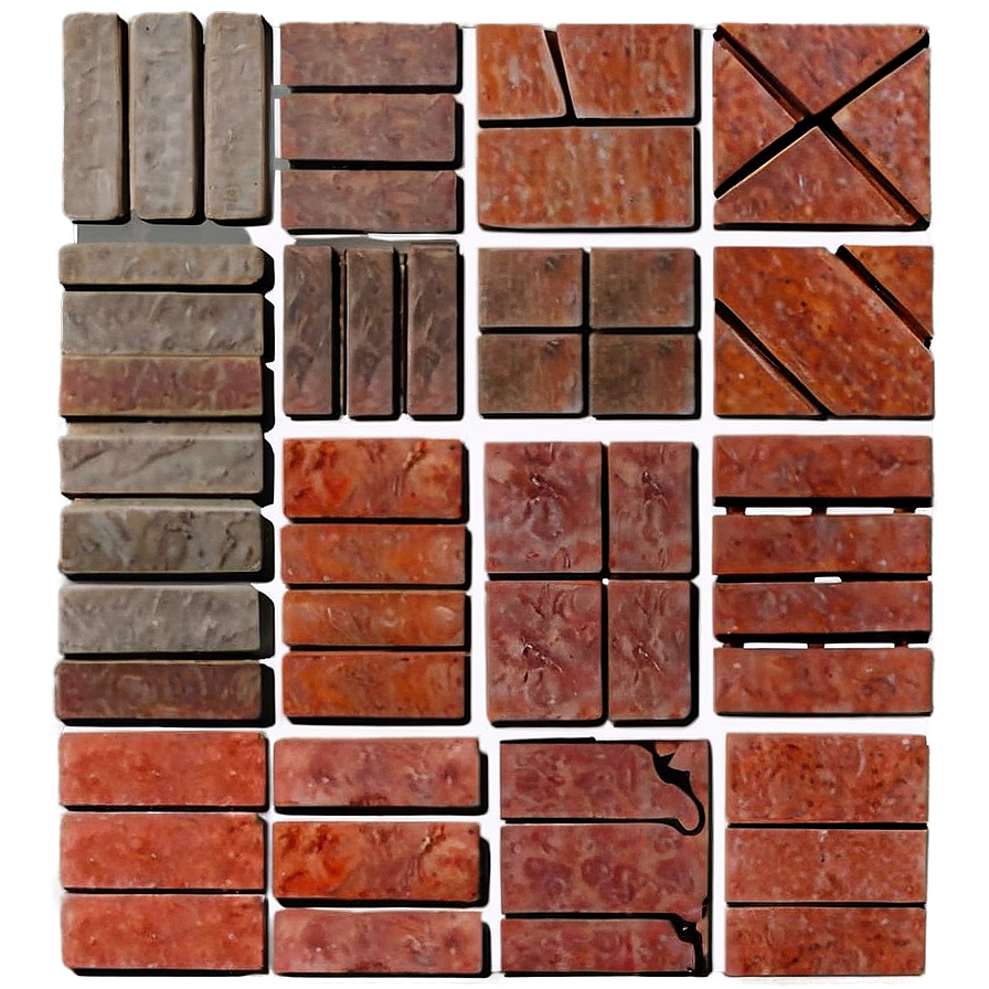 Herringbone Brick Paving Png 17