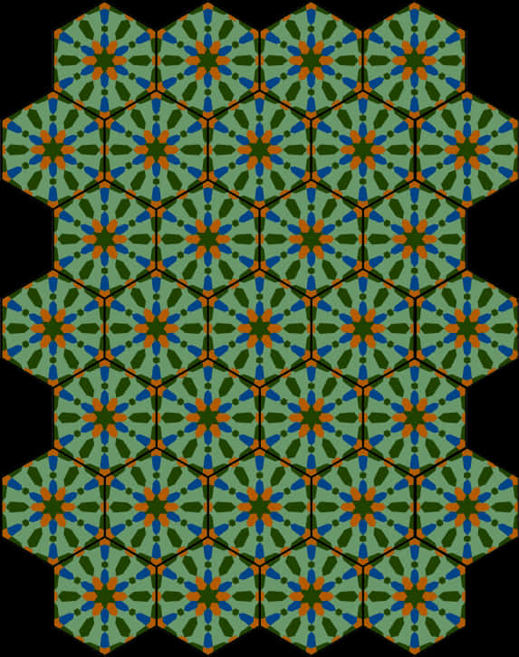 Hexagonal Tile Pattern