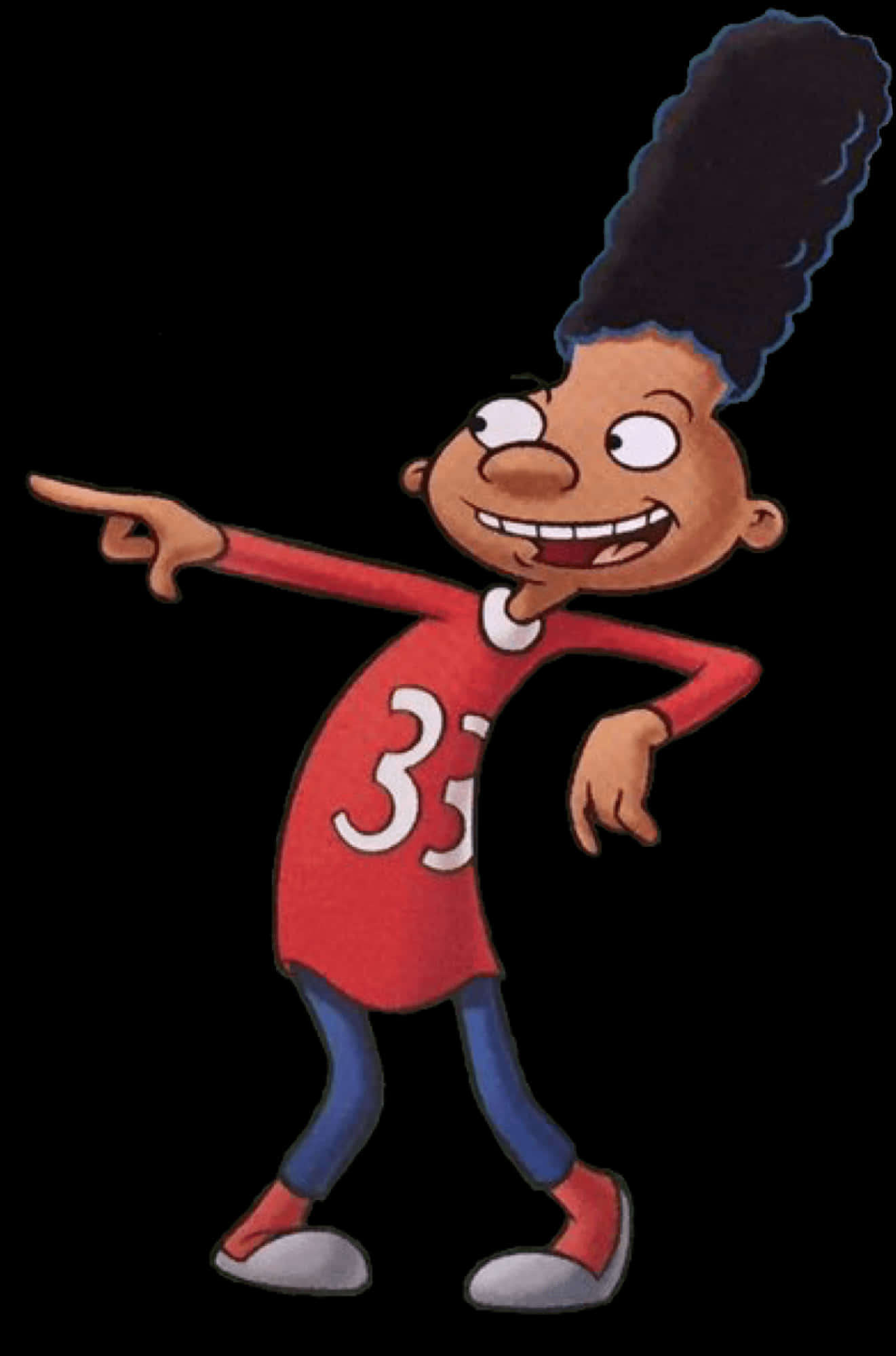 Hey Arnold Character Gerald Johanssen PNG with transparent background