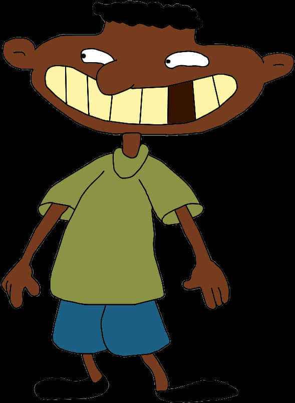 Hey Arnold Character Gerald Johanssen PNG with transparent background