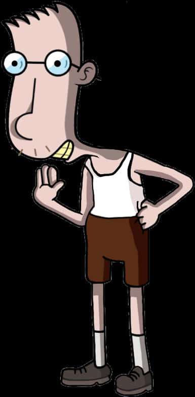 Hey Arnold Character Stinky Peterson PNG with transparent background