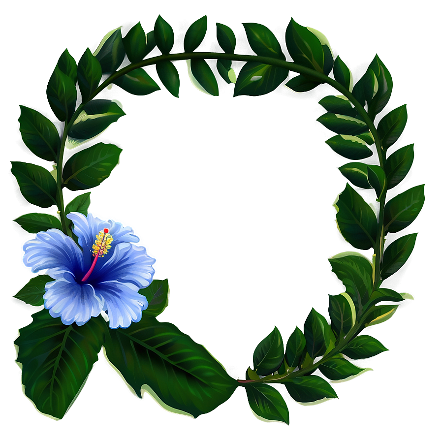 Hibiscus Frame Png Iwq30