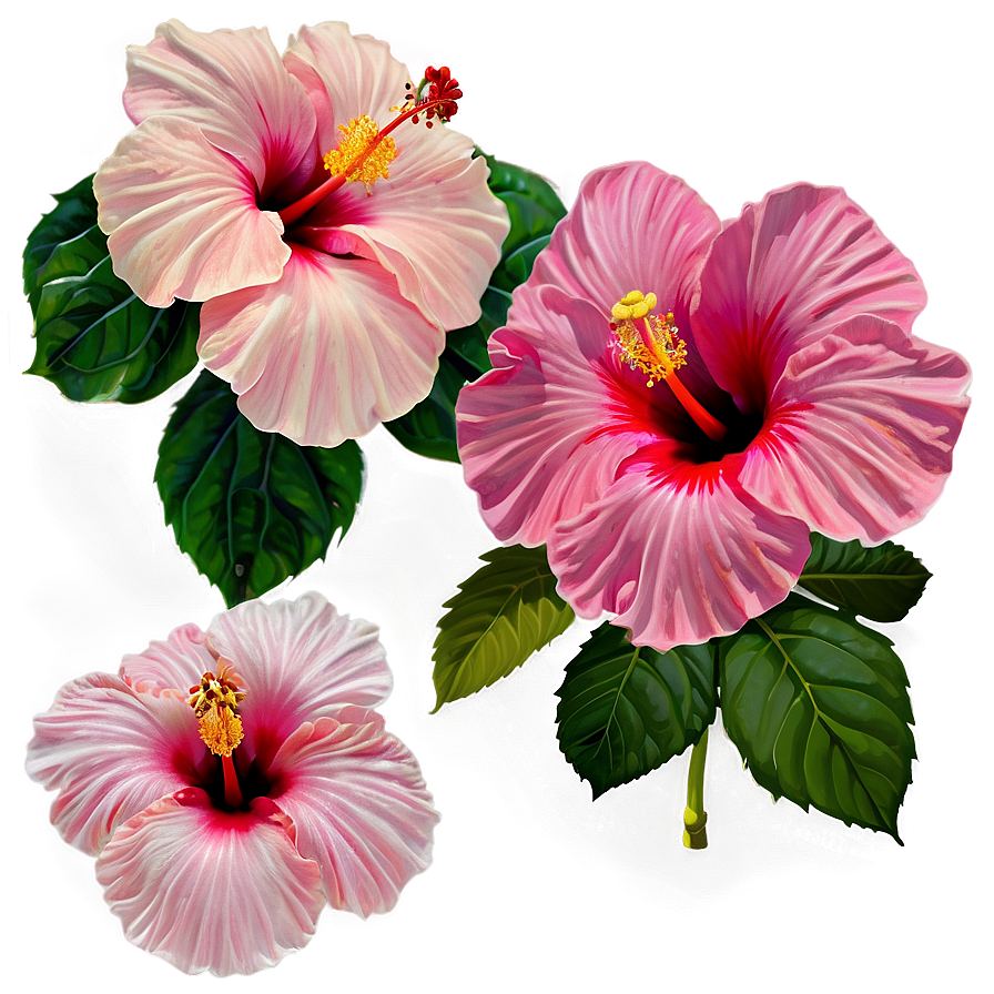 Hibiscus In Bloom Png Bvo