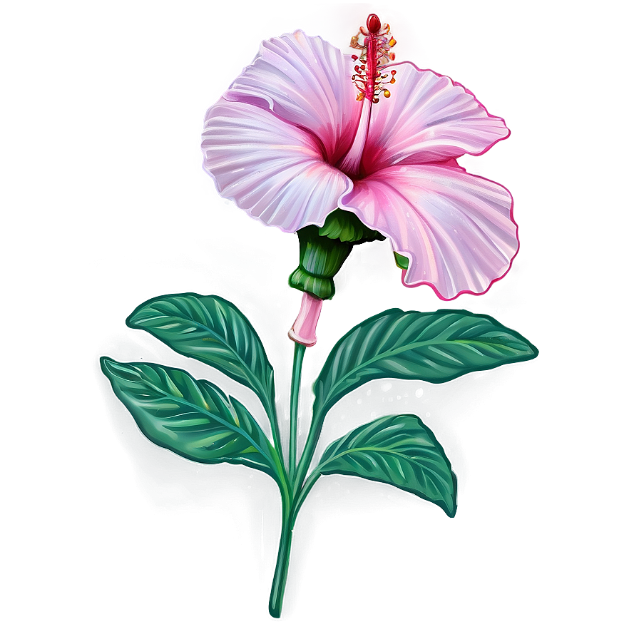 Hibiscus Sketch Png Iit