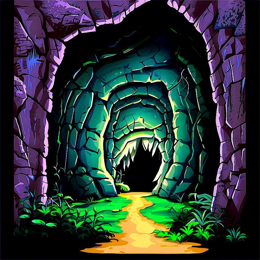 Hidden Cave Entrance PNG tue PNG image with a transparent background, free high-resolution download