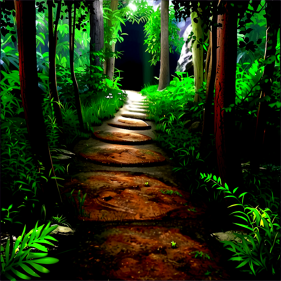 Hidden Cave Path Png Bjy