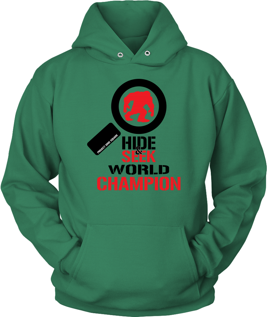 Hide And Seek World Champion Hoodie Thumbnail, HD Png Download PNG with transparent background
