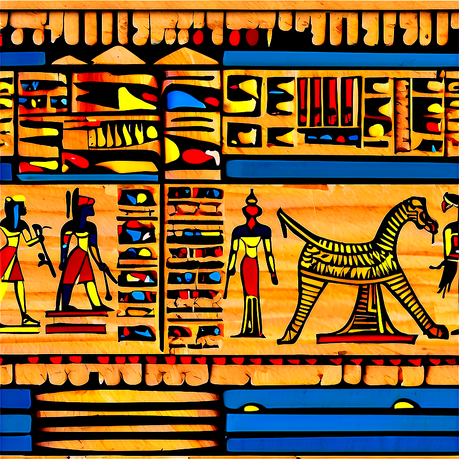 Hieroglyphics On Papyrus Png 62