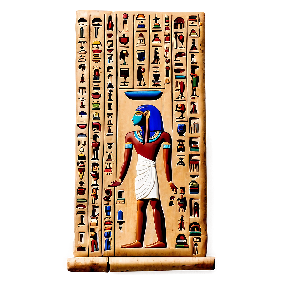 Hieroglyphics On Papyrus Png 78