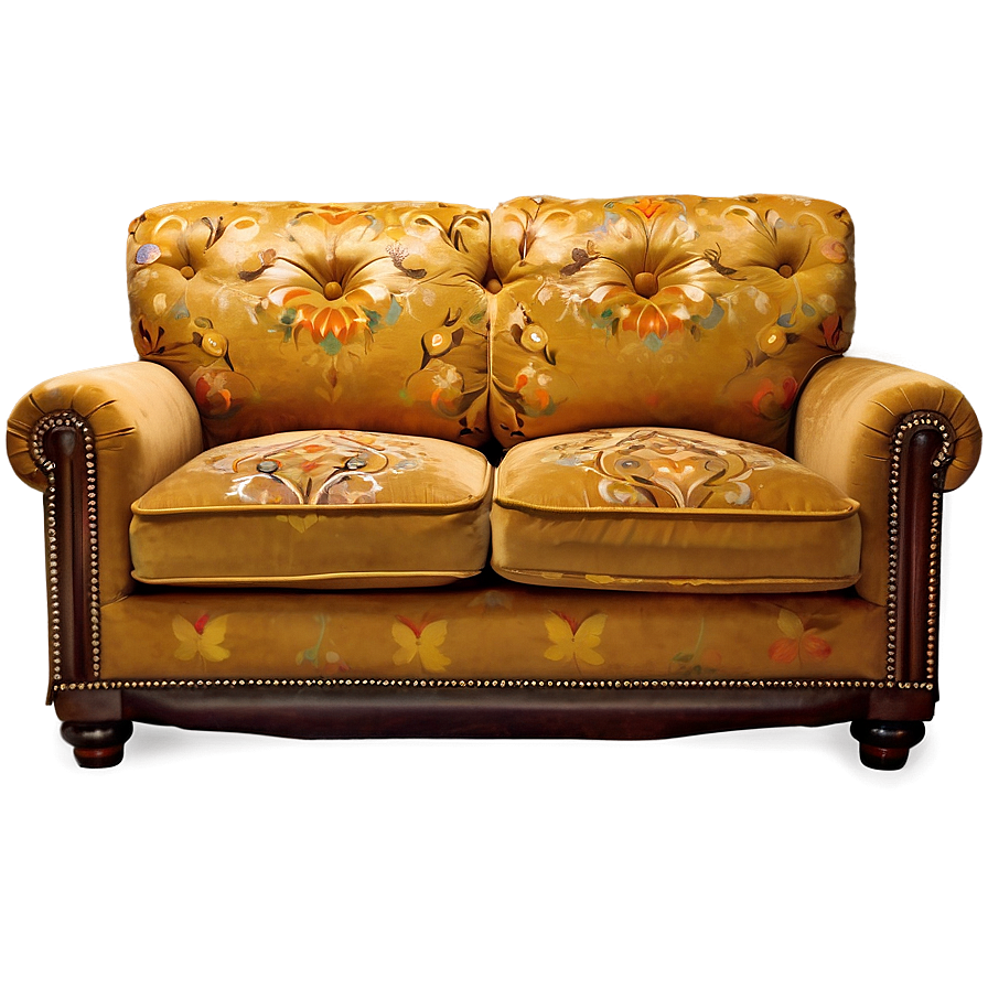 High Back Couch Png 05252024