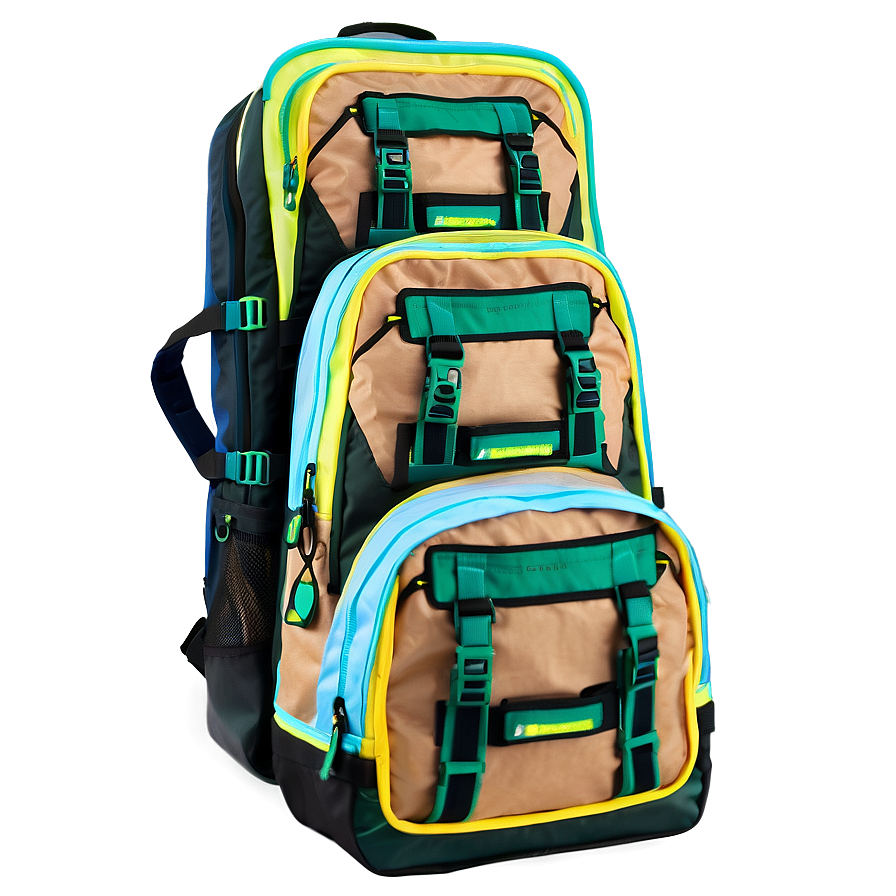 High-capacity Book Bag Storage Png 77