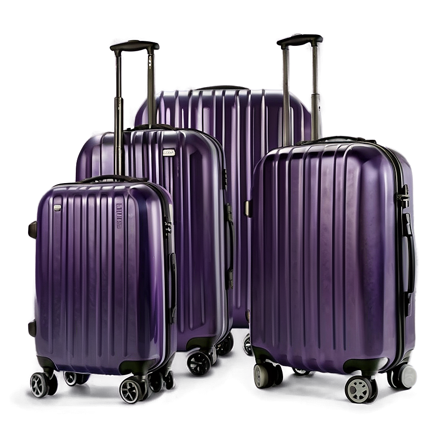 High Capacity Luggage Sets Png Hga