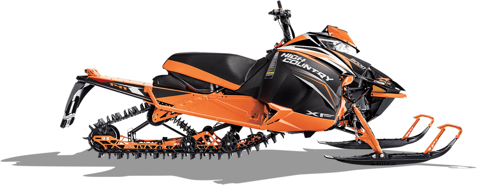 2019 Xf 8000 High Country Orange - 2017 Arctic Cat Xf 8000 High Country, HD Png Download PNG with transparent background