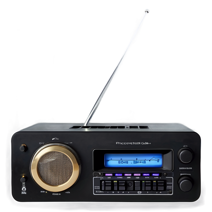 High-definition Radio Png Vud