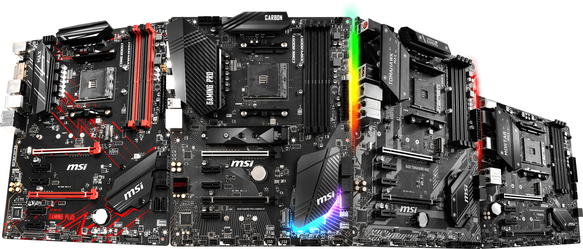 Msi B450 Motherboard - Schede Madri, HD Png Download PNG with transparent background