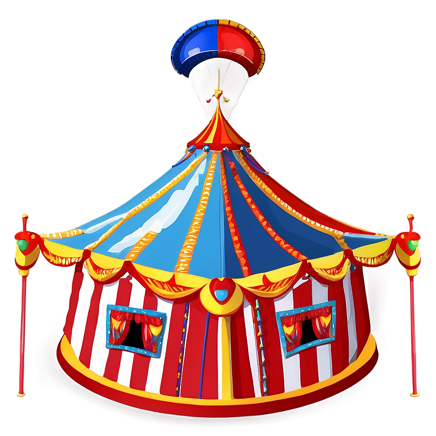 High Flying Circus Tent Png 06132024