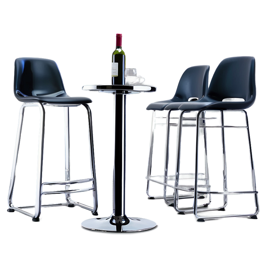 High Gloss Finish Barstool Png 38