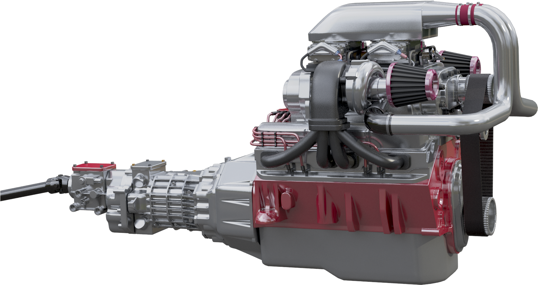 Hot Rod Engine Png , Png Download - Engine, Transparent Png PNG with transparent background