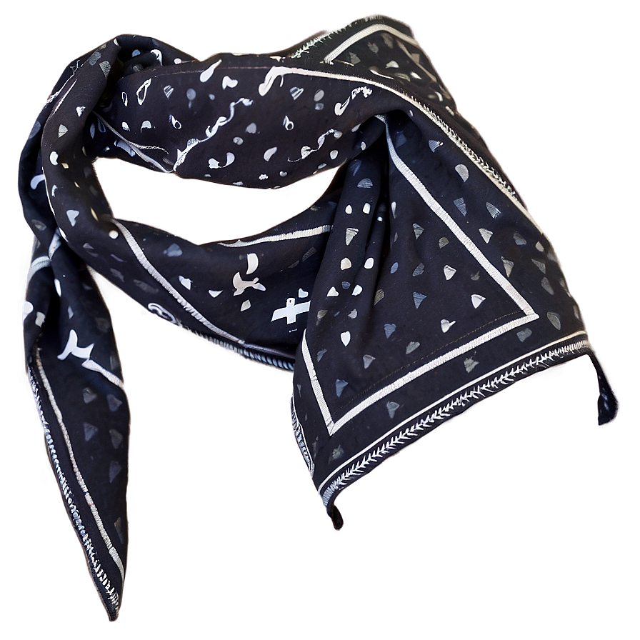 High Quality Black Bandana Png Duc